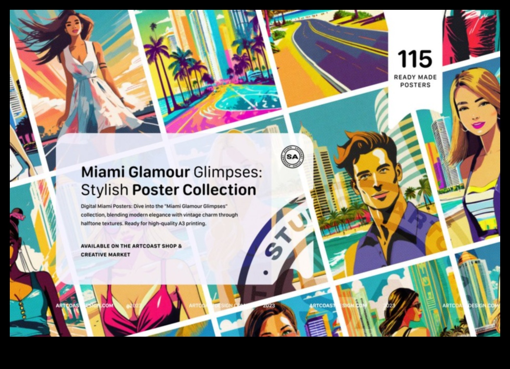 لمحات ساحرة: أزياء خالدة تم التقاطها بدقة