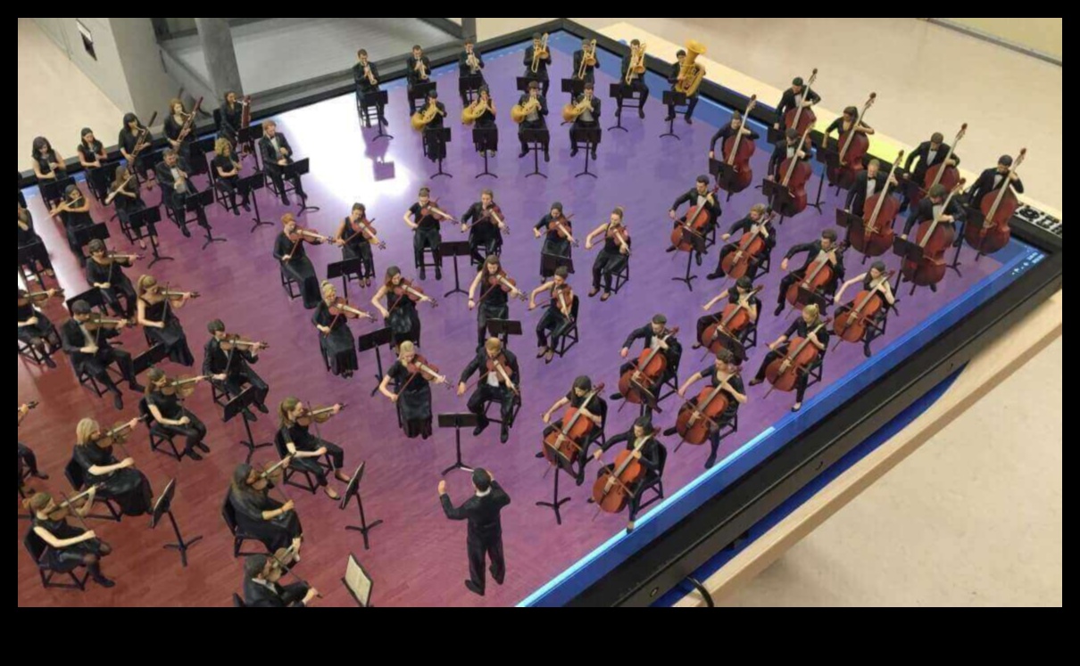 السمفونية ثلاثية الأبعاد: تنسيق الرؤية الفنية والدقة التقنية