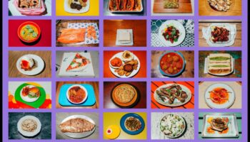 الجوانب العليا: تجهيزات الطهي لكل طبق