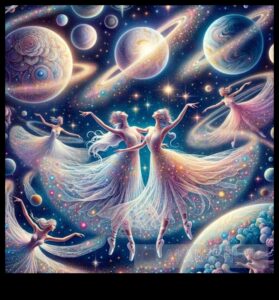 الفالس السماوية: رقصة الكواكب والنجوم في المدار