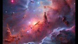 مشهد نجمي: الجمال الساحر للظواهر السماوية في العالم الكوني