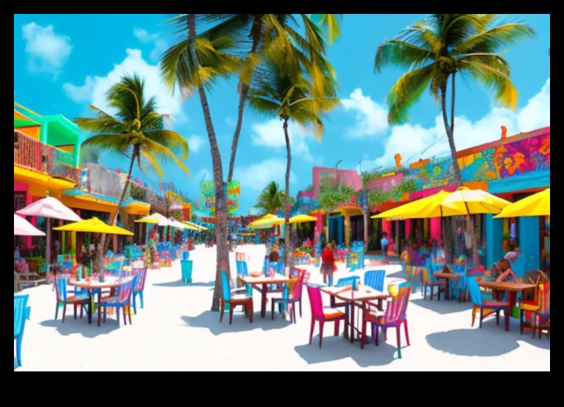 ألوان الطهي في بلايا ديل كارمن: المسرات المكسيكية الساحلية