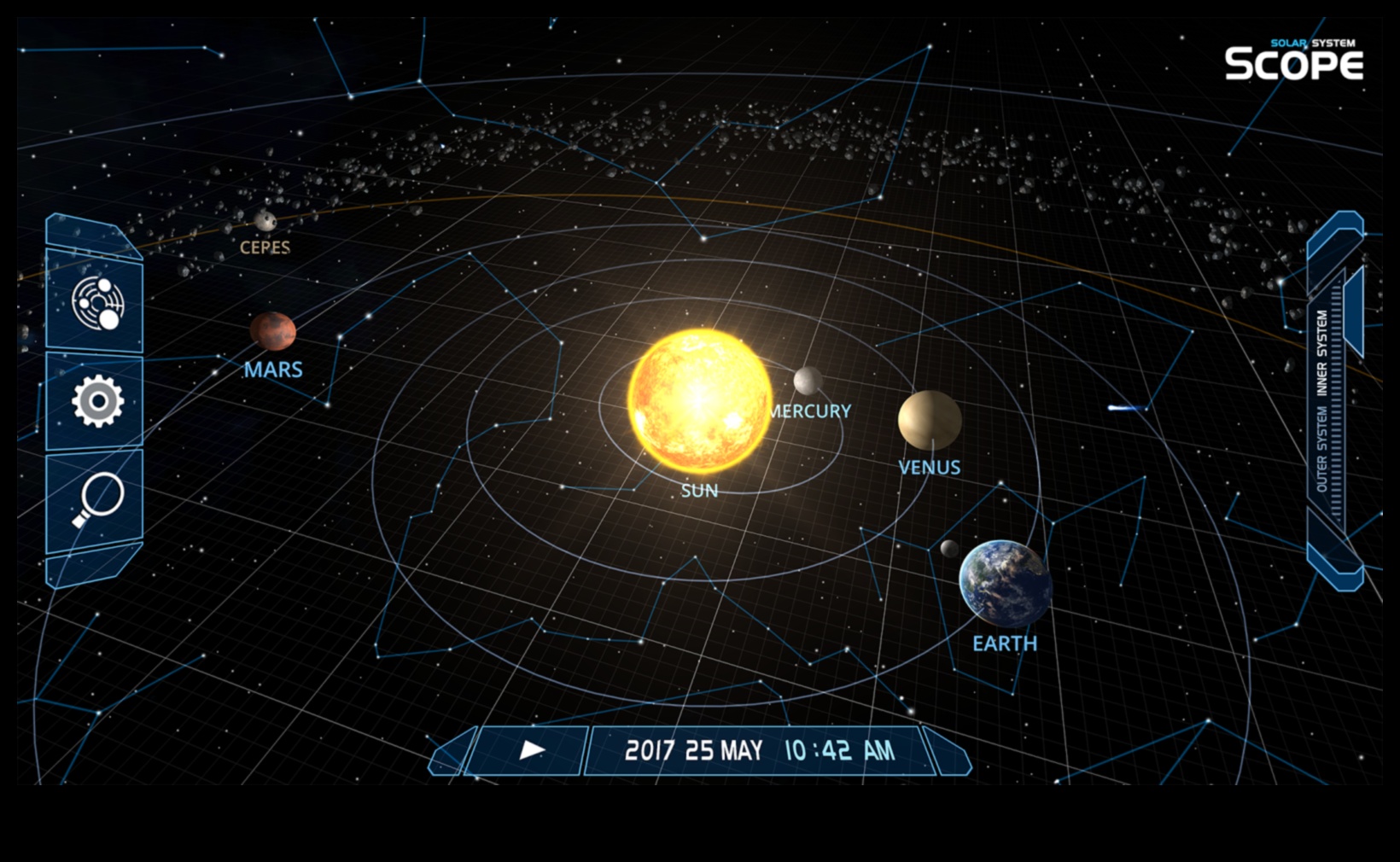 معرض النظام الشمسي: تسليط الضوء على روعة الكواكب