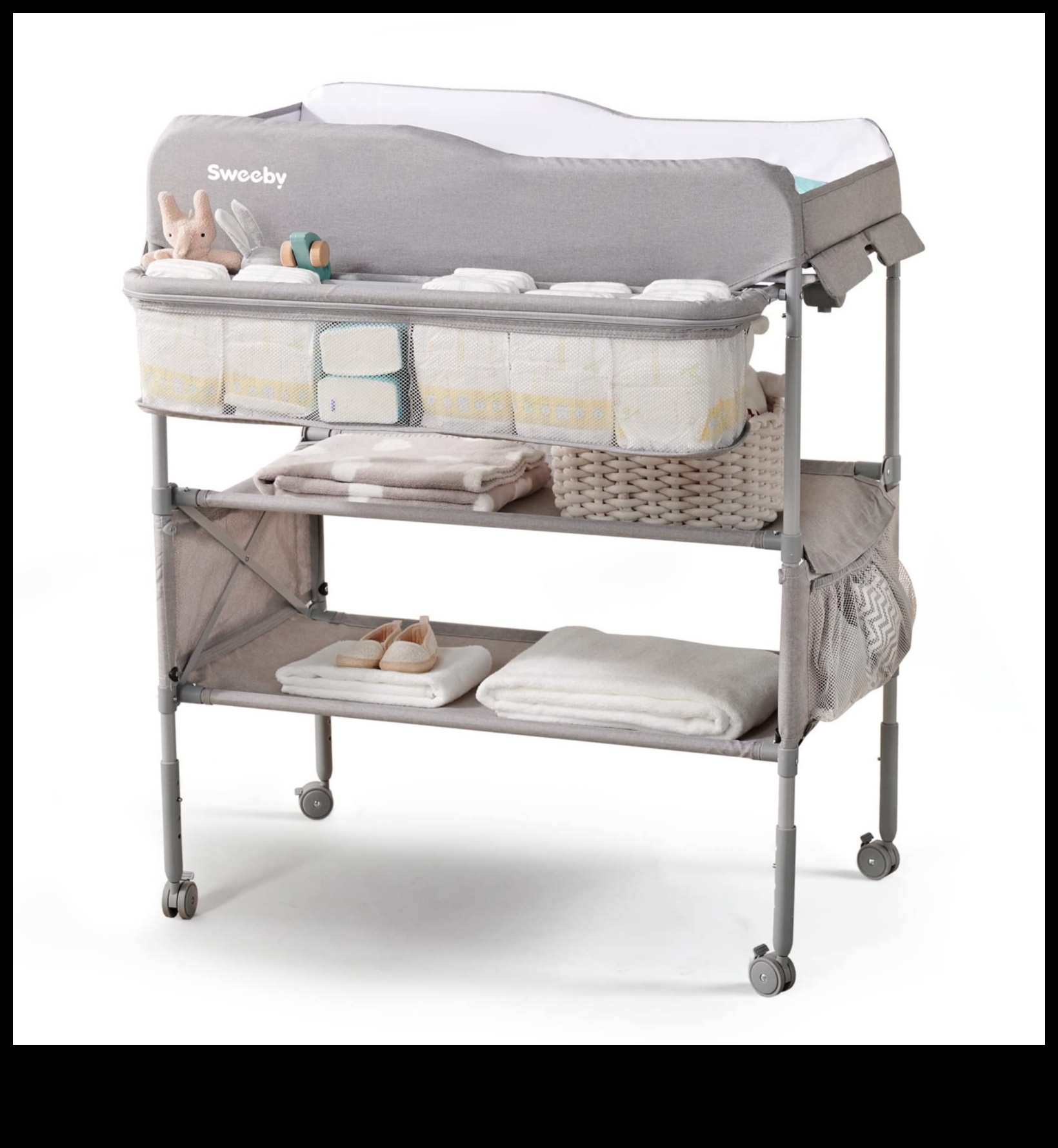 الحفاضات الحالمة: معدات تغيير أنيقة وعملية